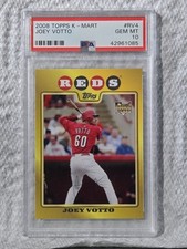 Joey Votto Topps K-mart Rare Card Psa 10