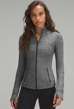 Lululemon Define Jacket Gray Running Workout Lounge Full Zip Size 8