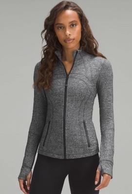 Lululemon Define Jacket Gray Running Workout Lounge Full Zip Size