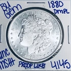 1880 BU UNCIRCULATED MORGAN SILVER DOLLAR AUTHENTIC U.S. MINT FREE SHIPPING 4145