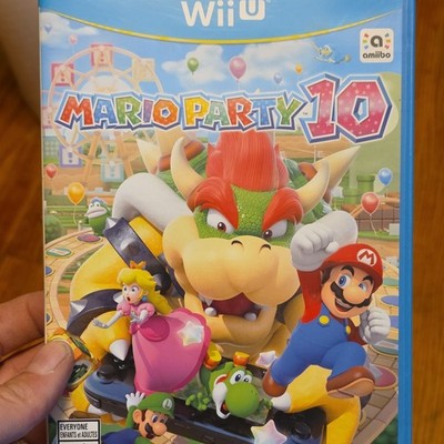 Nintendo Mario Party 10 Wii U Game Disc w/ Case NTSC-U/C E Multiplayer