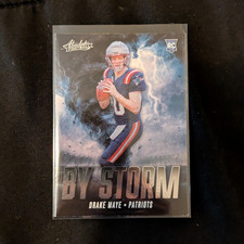 Absolute Football Rookie Card Lot Drake Maye Kyle Williams Patriots By Storm Ro…