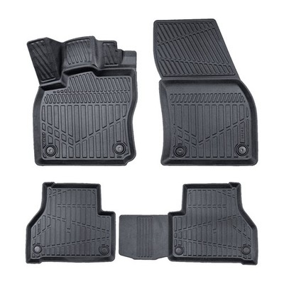 Gummimatten 3D Gummifußmatten Für VW Caddy Ab 2020 TPE 3D