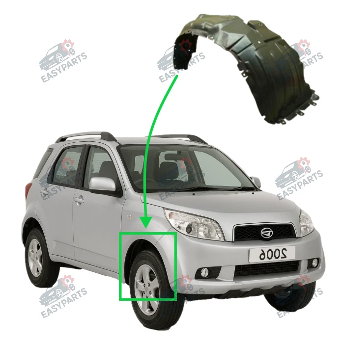 Coppia Spazzole Tergicristallo In Gomba Compatibili Con Daihatsu Terios Dal 2001 Al 2006 | Kit Con 9 Attacchi Universali | Tergitura Silenziosa