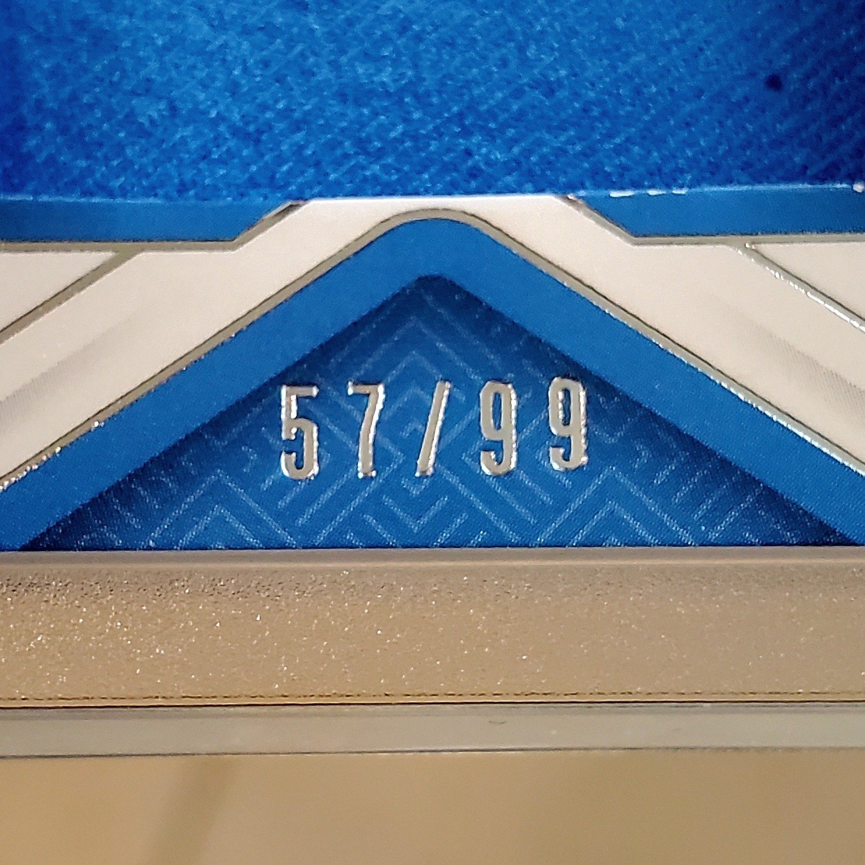 💥/99!💥 Ladd McConkey - 2024 Panini National Treasures - ROOKIE Patch Auto /99 view 6