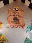 Vintage Thanksgiving Turkey Cutouts And Displays. 9 Total Items. — photo 7