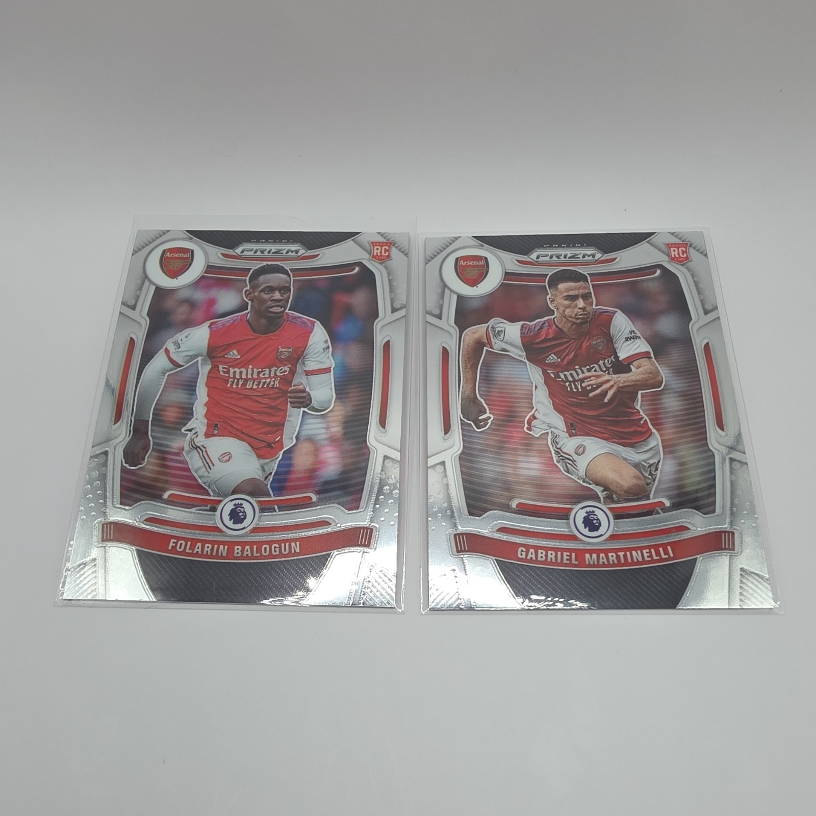 Topps Panini UEFA Champions League Arsenal FC 8 Card Lot Ødegaard Saka  Rookie view 8