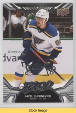 2022-23 Upper Deck MVP Silver Script Pavel Buchnevich #60 READ 0qr0