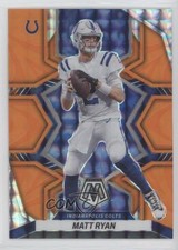2022 Panini Mosaic Reactive Orange Mosaic Prizm Matt Ryan #82 0y59