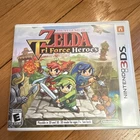 The Legend of Zelda Tri Force Heroes Nintendo 3DS Action NTSC-U/C Manual