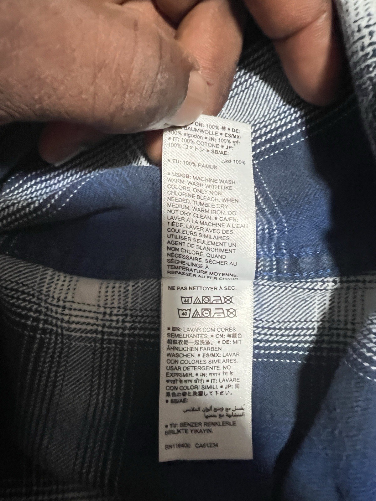 NWT Amazon Essentials Men's Button Down Long Slee… - image 6