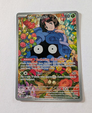 Pokemon Erika's Tangela 218/217 SV—151 Illustration Rare Full Art Holo English