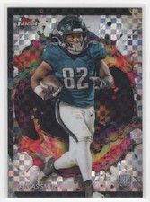#280 Ainias Smith 2024 Finest X-Fractor RC Philadelphia Eagles