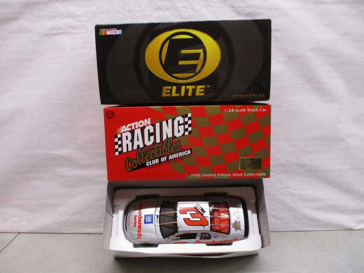 Dale Earnhardt Diecast Racing Cars Silver 1995 Vehicle Year for