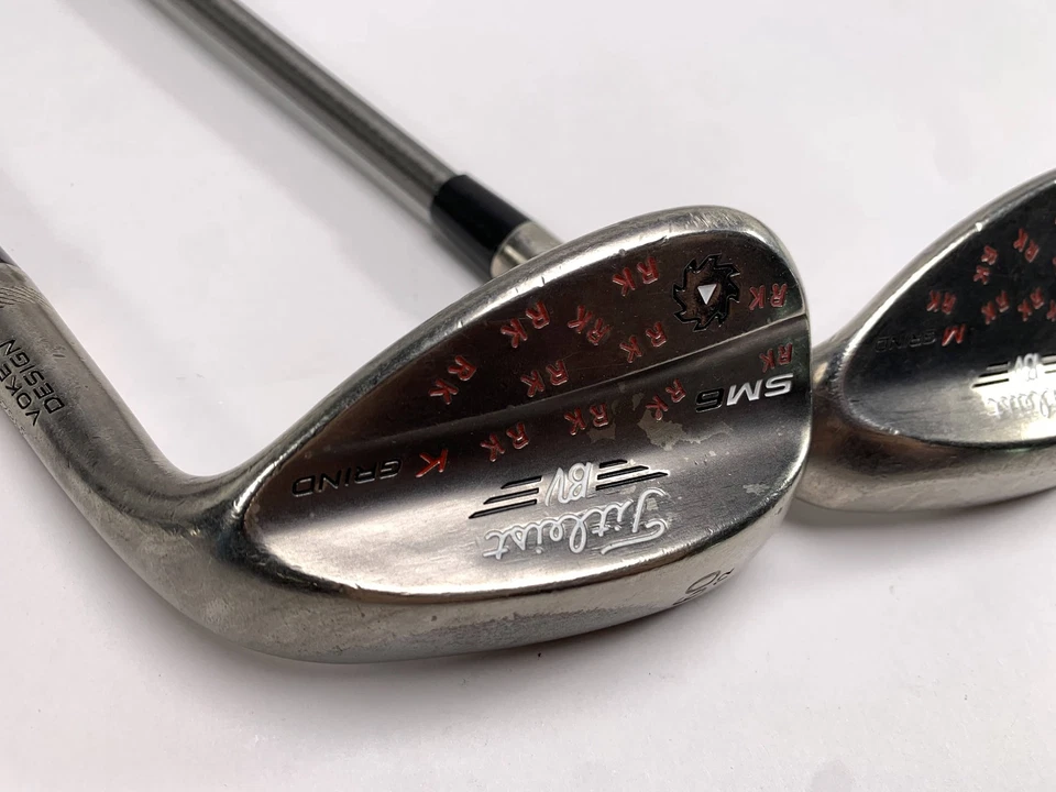 Titleist Vokey SM6 Steel Grey Wedge Set 56* 8 60* 12 SteelFiber i95 Mens RH - Image 2 of 4