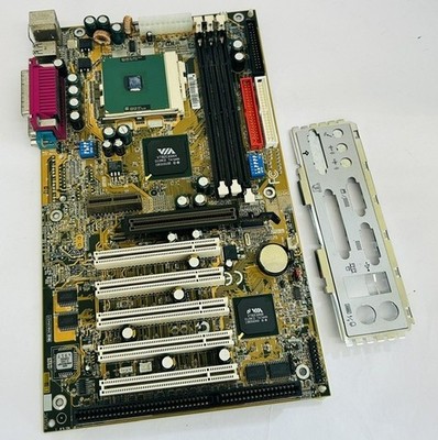 Gigabyte GA-6VXC7-4X-P Sockel 370 Mainboard 5 x PCI, Intel CPU & I/O Shield