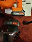  Leaf Blower w/ 2Rechargable Batteries, Charger, and Bag