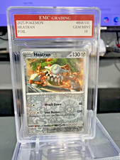 HEATRAN #068/131 RARE FOIL  Pokemon 2025 Card GRADED 10 MINT TCG CCG
