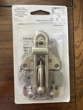 PRIME-LINE U 11316 Swing Bar Door Guard With High Security Auxiliary Lock