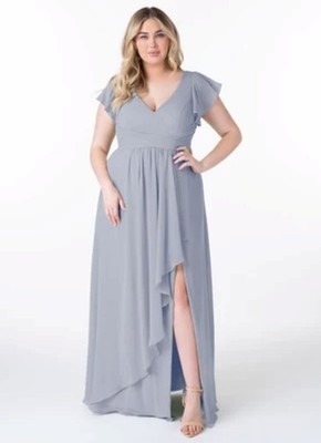 Azazie Omari Dusty Lavender Bridesmaid Dress | eBay Azazie Omari Dusty Lavender Bridesmaid Dress | eBay