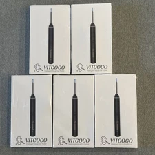 Lot of 5 VITCOCO Ear Wax Removal Kit Camera ,8 Spoons, Visual Scope for Phone