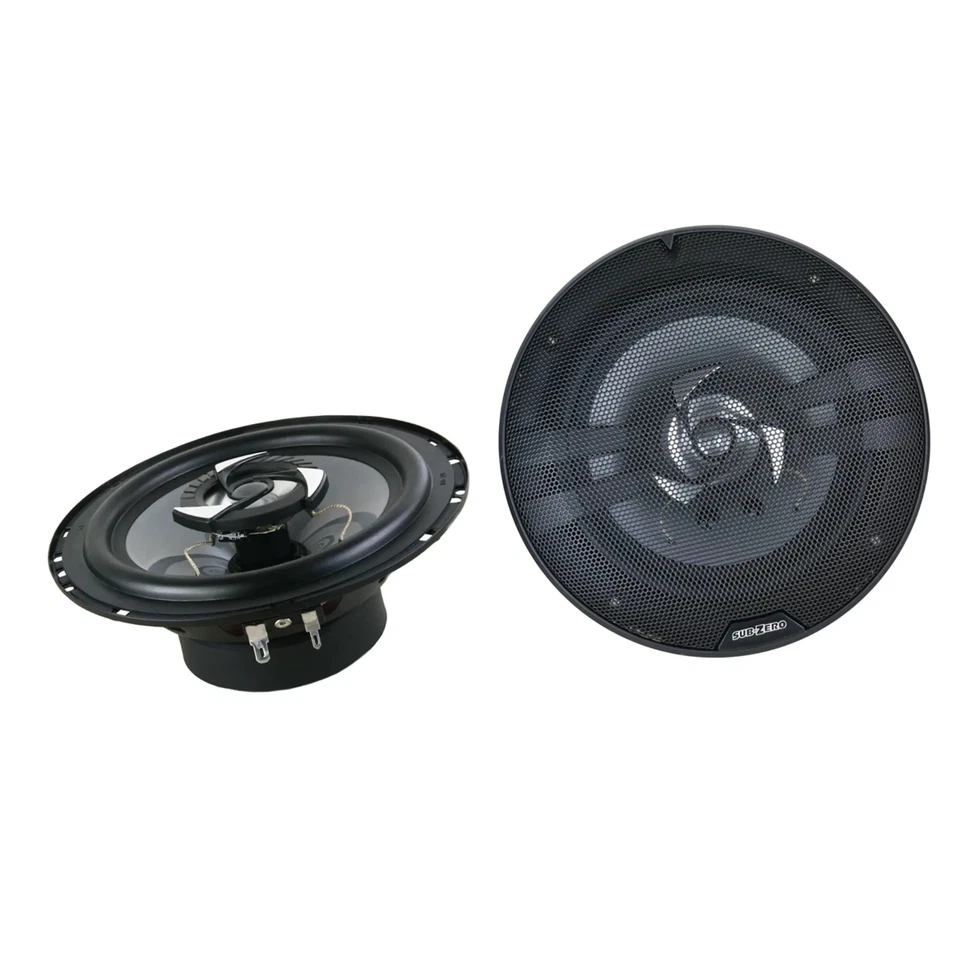 SUB ZERO Ice SS3327 Speakers, 6.5-Inch Coaxial 220W - Black/Grey - Image 2 of 4