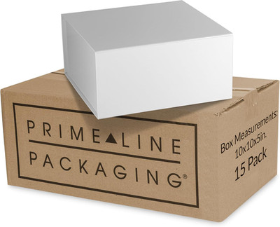 Prime Line Packaging Christmas Gift Boxes, Collapsible Holiday Gift Box Medium w