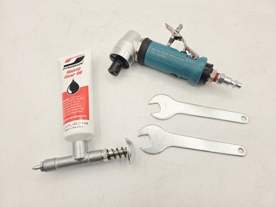 Dynabrade 52316 Pneumatic Angle Grinder 15,000RPM with Gear Oil