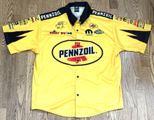 Signed Matt Hagan Mopar Pennzoil Dsr Racing Crew Shirt Large Ex Cond Signed Matt Hagan Mopar Pennzoil Dsr Racing Crew Shirt Large Ex Cond