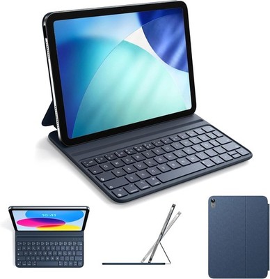 HOU Keyboard Case  FY-11 blau QWERTZ 11 Zoll iPadPro 1./2./3./4.Gen 10,9 Zoll