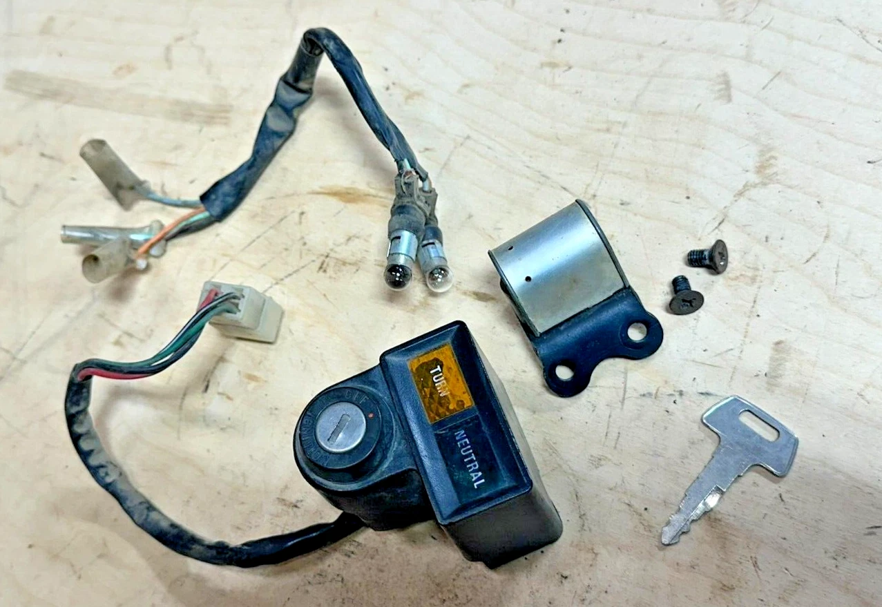 Honda XL 185s Ignition Switch Helmet Lock Turn Neutral switch