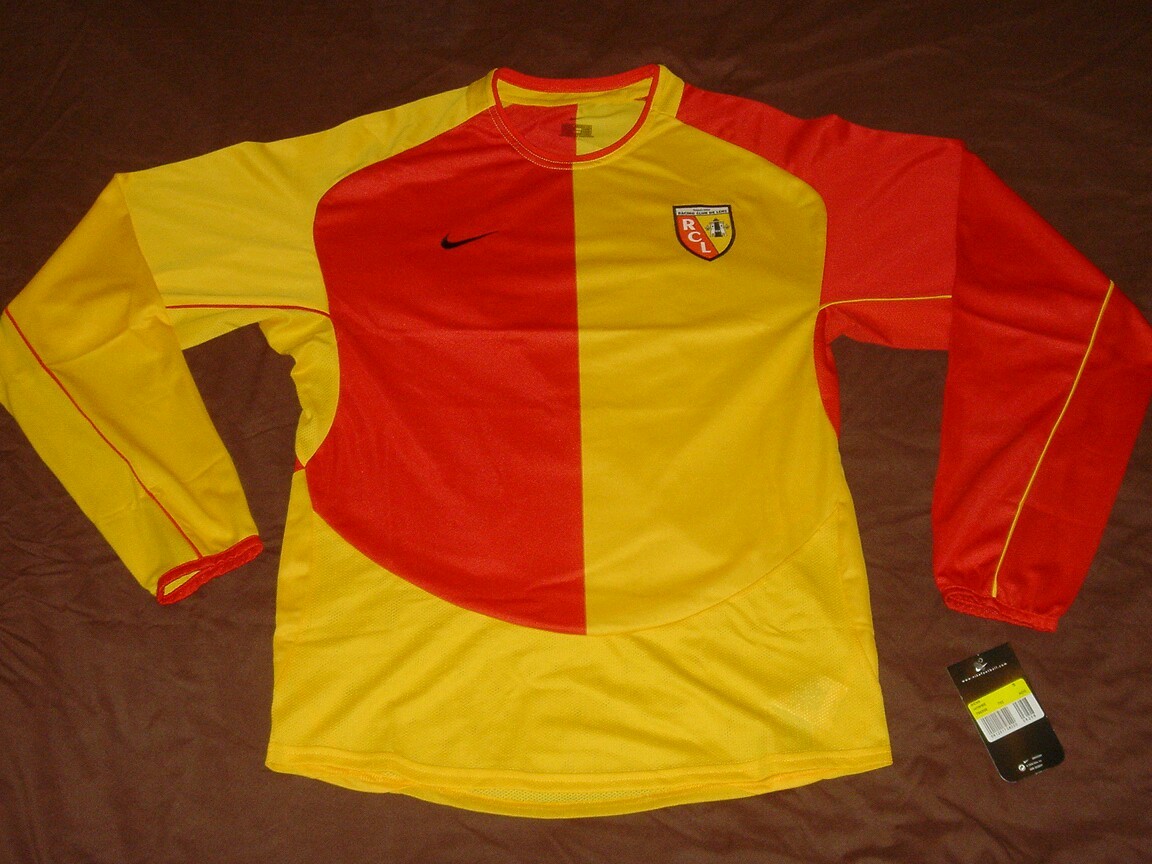 Lens Soccer Jersey Player Issue Top Nike Code 7 Football