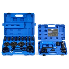 34pc Front Wheel Bearing Press Tool and 2 4WD Ball Joint Press Tool Kit OMT