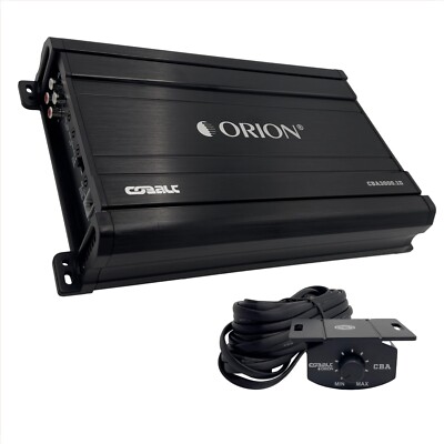 Cobalt 3000W Class D Monoblock Amplifier for Car Subwoofers, Bass Boost Included
