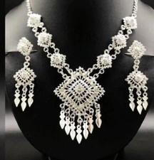 Set of Thai Dance Ramthai Jewelry Costume Wedding Tradition Dress Thai Necklace8