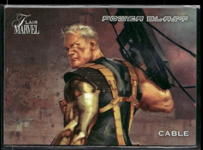 #ad #ad 2023 Marvel Flair Power Blast #PB5 Cable $4.24