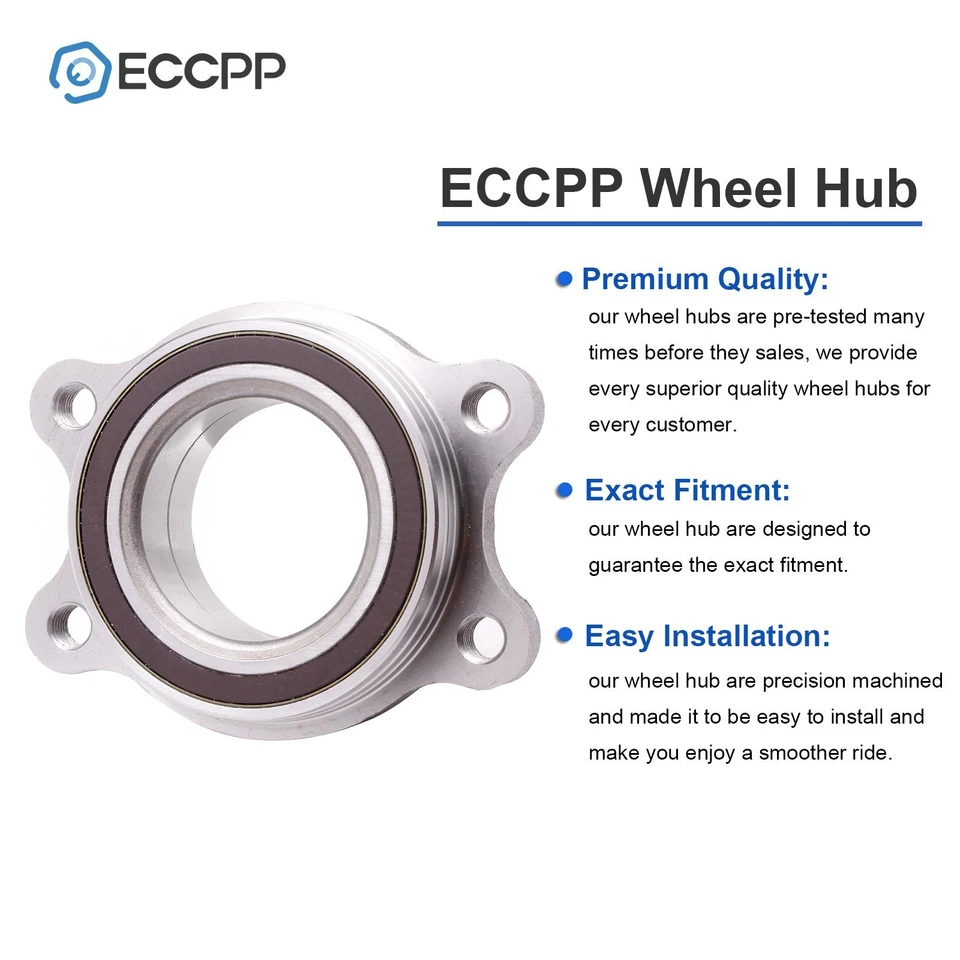 Módulo de cojinete de rueda delantero o trasero de 1 pieza para Audi A4 A5 A6 A7 A8 Quattro Q5 S8 SQ5 Foto 3 de 4