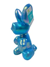 Way To Celebrate 9" Bunny Balloon Animal Plush Iridescent Blue
