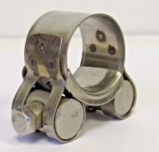 NEW 23-25 MM (.91-.98 IN.) HEAVY DUTY 304 STAINLESS STEEL T-BOLT HOSE CLAMP NIB