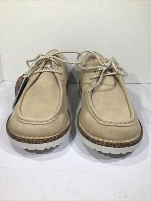 Birkenstock Men's Size 9 EU 42 Pasadena II Beige Suede