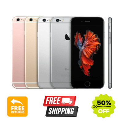 Apple iPhone 6s 16GB/32GB - Silver/Rose Gold, Unlocked, Verizon, Fair Condition
