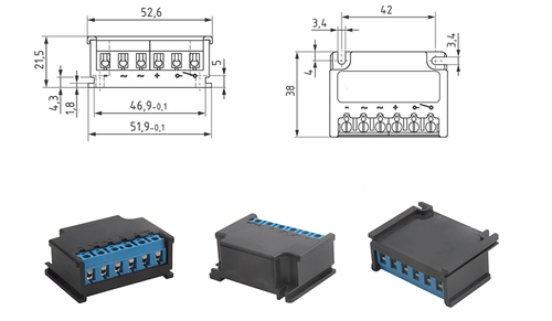 1 pieza RZL262-170H rectificador de freno de motor 575V 5A   - Imagen 2 de 2