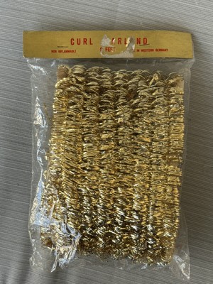 Christmas Vintage Curl Garland New In Package 9 Feet Western Germany 
