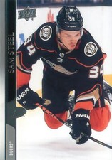 Sam Steel 2020-21 Upper Deck Series 2 Hockey Base Card #255 Anaheim Ducks NHL