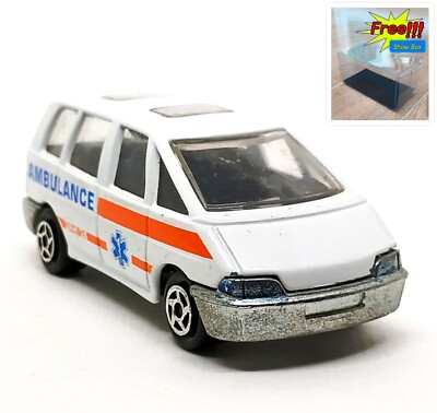 ミニカー CIJ 3/61 RENAULT 1000 KG AMBULANCE Majorette Renault Espace 1996 Ambulance White 1:61 3