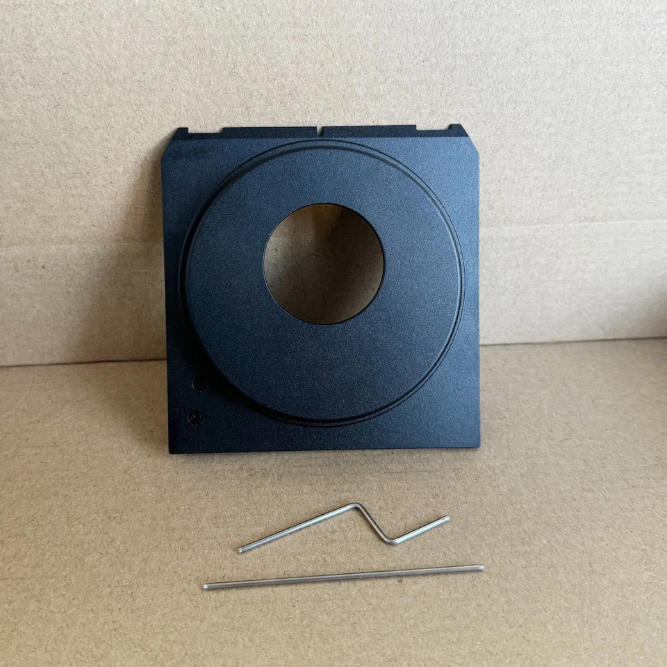 Metal Recessed 11mm Lens Board for Linhof Wista Technika 4x5 Camera Copal #0 - Image 3 of 4