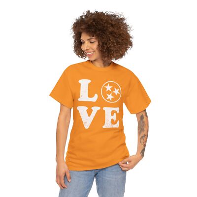 Tennessee Love Graphic Tee, Heartfelt Gift, Unisex Casual Shirt, Perfect for