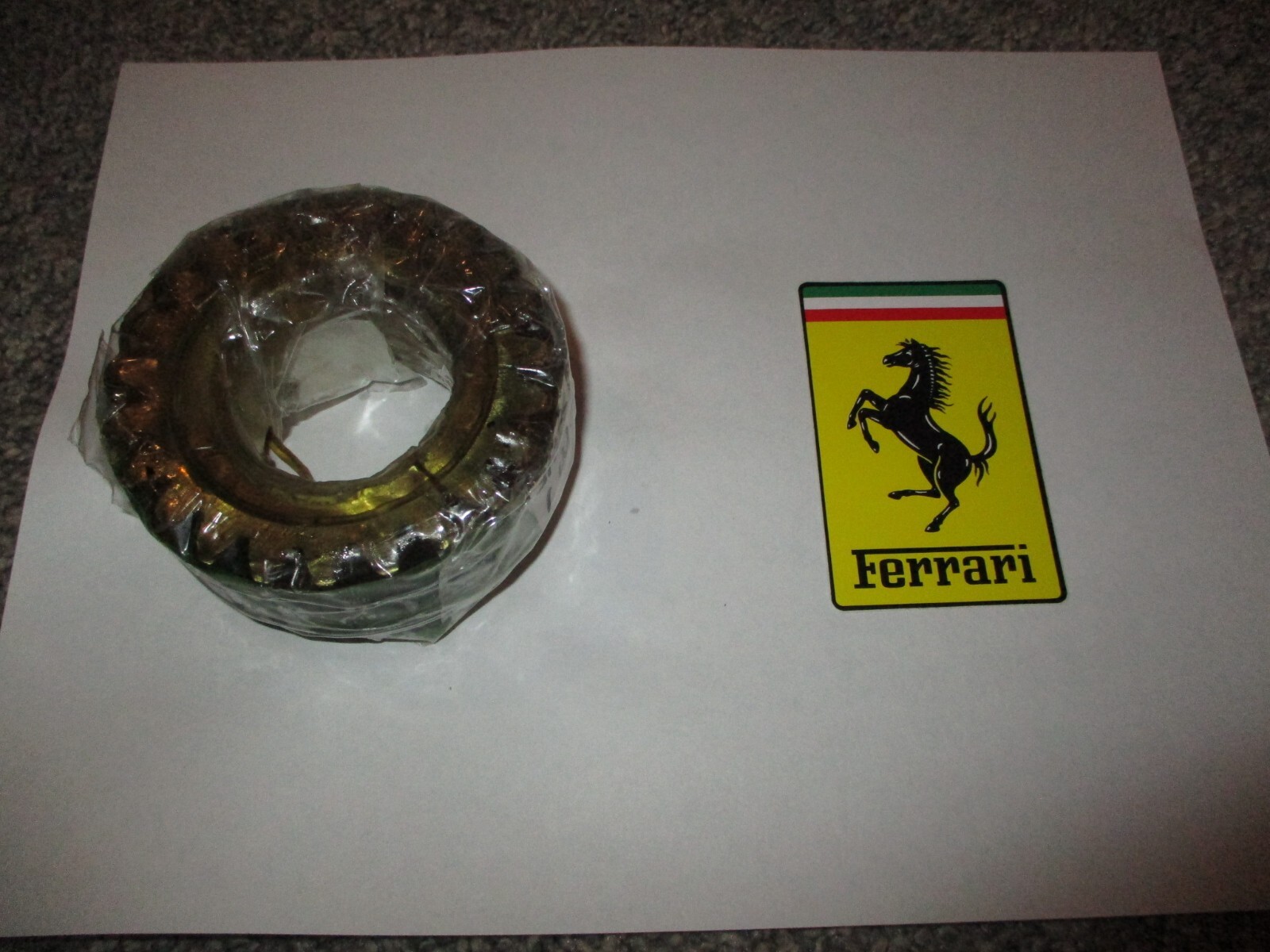 Ferrari Testarossa TR Transmission Main Shaft 4th Fourth Gear_132146_OEM_NEW