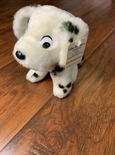 Vintage 1980s 101 Dalmations Disney Stuffed Plush Dog Pup Small 6.5  
