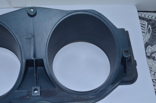 1969-70 OEM MUSTANG MACH 1 BOSS 302 390 428 DELUXE BLUE GAUGE FACE PLATE TRIM - Picture 4 of 8